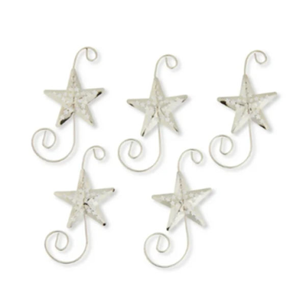HOLIDAY Time 'Silver Snowflake' Weihnachtsbaumhänger 12 Teile Import USA